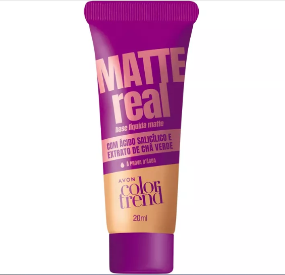 AVON - Base Liquida Matte Real Color Trend