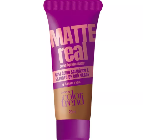 AVON - Base Liquida Matte Real Color Trend