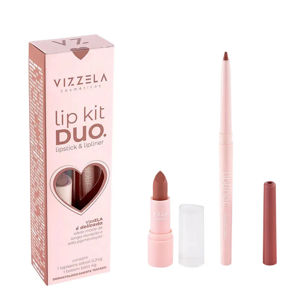 VIZZELA - Lip Kit Duo. Lipstick & Lipliner