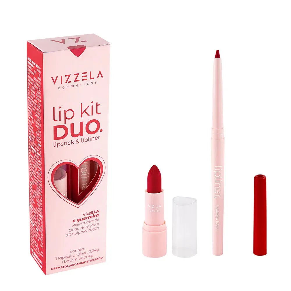 VIZZELA - Lip Kit Duo. Lipstick & Lipliner